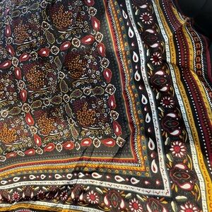 Dead stock fabric silk paisley 4.5 yards X 52” excellent condition